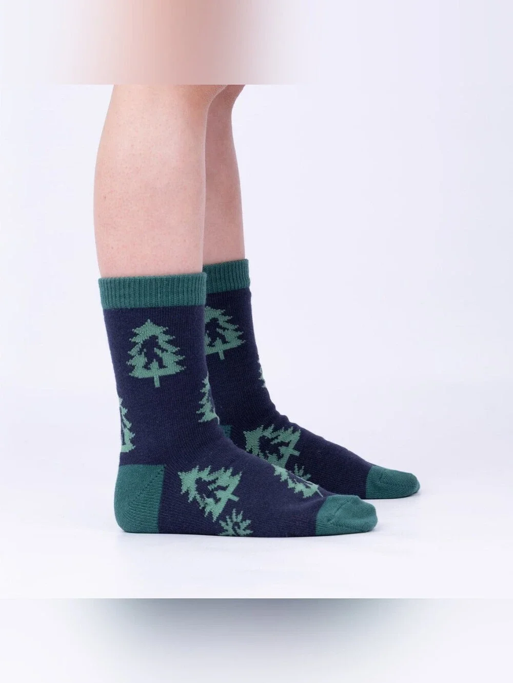 Sasquatch Campout Youth Crew Socks 3-Pack- Youth Shoe Size 8-13- NWT